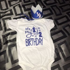 6 months baby boy birthday outfit